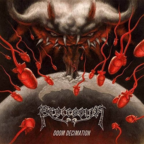 Procession - Doom Decimation (gold Vinyl) - Vinyl Record