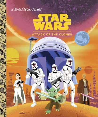 Golden Books - Star Wars Attack Of The Clones - Books