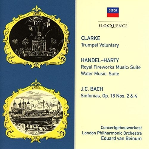 Van Beinum,eduard - Clarke / Handel / Harty / J.c. Bach: Orch Works - Music CD