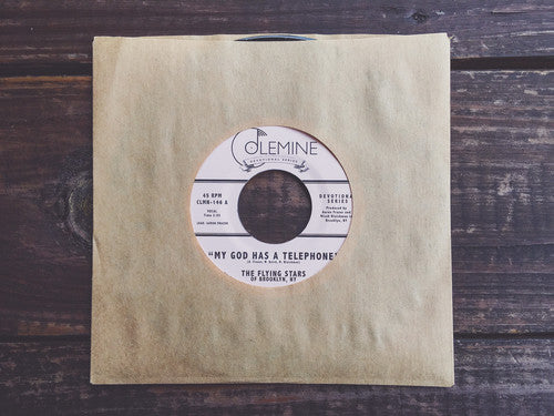 Flying Stars Of Brooklyn Ny - My God Has A Telephone / Live On - Vinyl Record