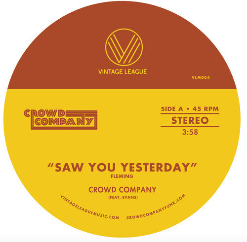 Saw You Yesterday / Can't Get Enough [7" Vinyl] Vinyl Record