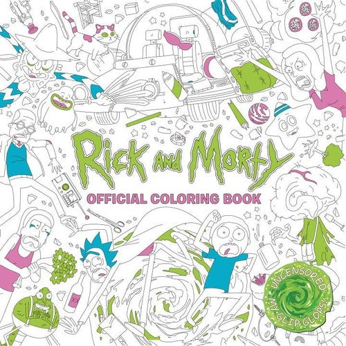 Titan Books - Rick And Morty Official Coloring Book - Books