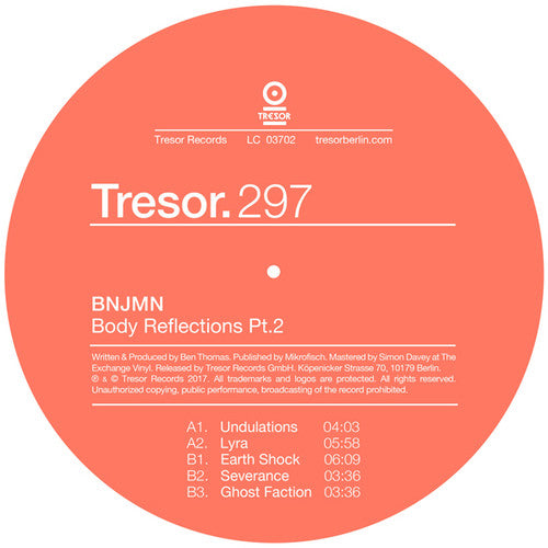 Bnjmn - Body Reflections 2 - Vinyl Record