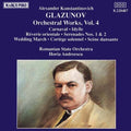 Glazunov / Andreescu / Roumanian State Orchestra - Orchestral Works 4 - Music CD