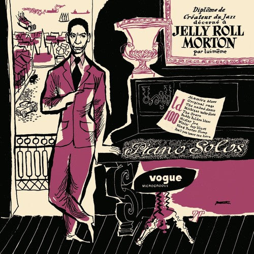 Morton,jelly Roll - Pianos Solos - Vinyl Record