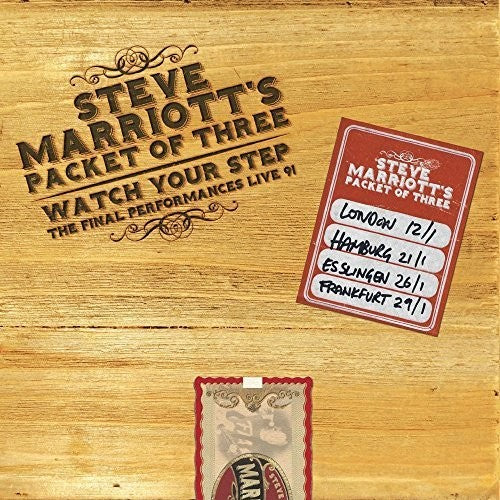 Marriott,steve / Packet Of Three - Watch Your Step: Final Performances Live 91 - Music CD