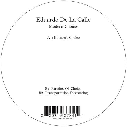 Calle,eduardo De La - Modern Choices - Vinyl Record