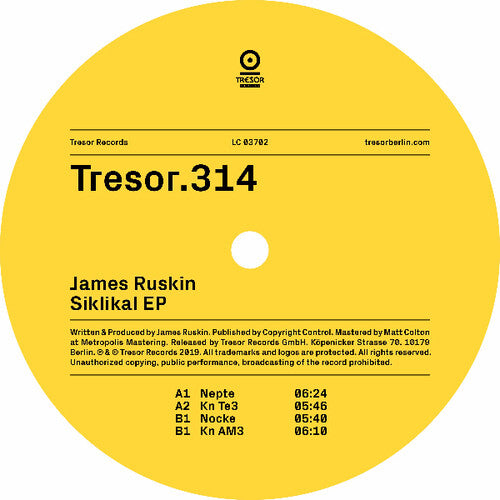 Ruskin,james - Siklikal - Vinyl Record