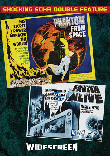 Phantom From Space / Frozen Alive Double Feature - Phantom From Space / Frozen Alive Double Feature - DVD