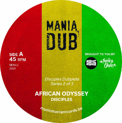 Disciples - African Odyssey / African Dub - Vinyl Record