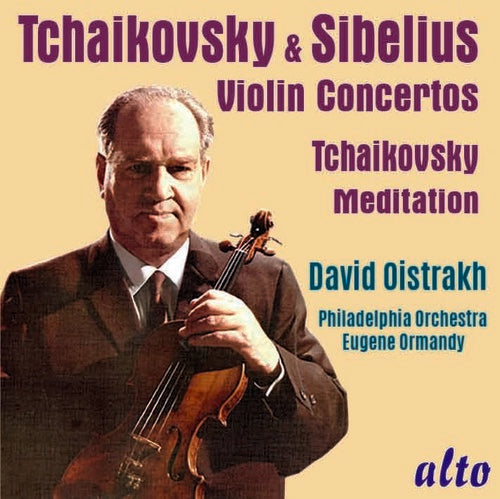 Oistrakh,david / Philadelphia Orchestra - Tchaikovsky & Sibelius Violin Concertos Meditation - Music CD