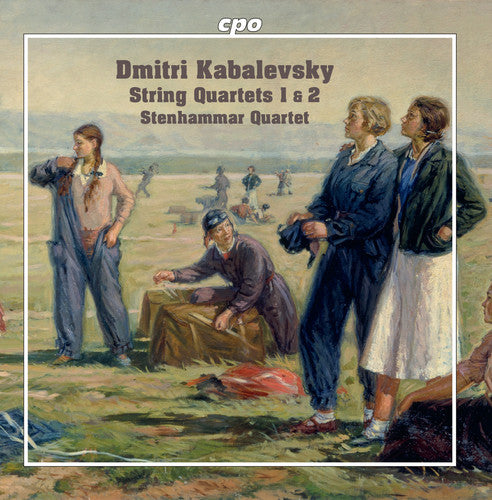 Kabalevsky / Stenhammar Quartett - String Quartet 1 & 2 - Music CD