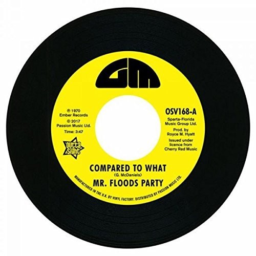 Mr Flood's Party - Compared To What / Can't Turn Around Now - Vinyl Record