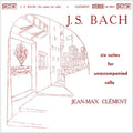 Clement,jean-max - Bach Six Suites For Unaccompanied Cello - Vinyl Record