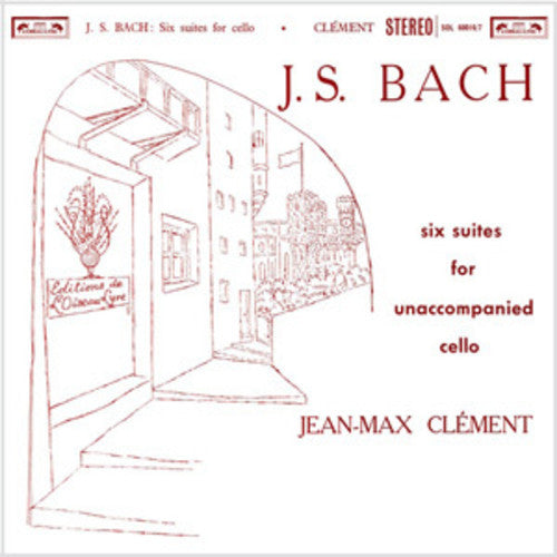 Clement,jean-max - Bach Six Suites For Unaccompanied Cello - Vinyl Record