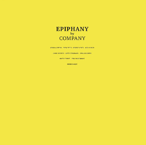 Company - Epiphany - Vinyl Record