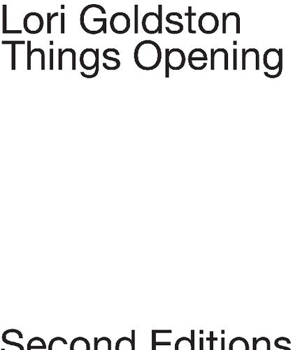 Goldston,lori - Things Opening - Vinyl Record