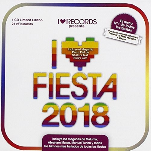 I Love Fiesta 2018 / Various - I Love Fiesta 2018 / Various - Music CD