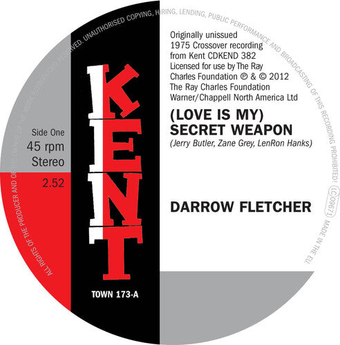 Fletcher,darrow - (love Is My) Secret Weapon / It's No Mistake - Vinyl Record