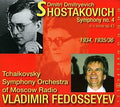 Shostakovish / Fedosseyev - Symphony 4 - Music CD