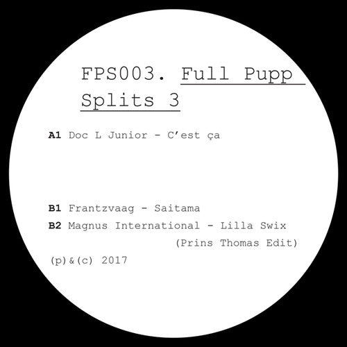 Full Pupp Splits 3 / Various - Full Pupp Splits 3 / Various - Vinyl Record