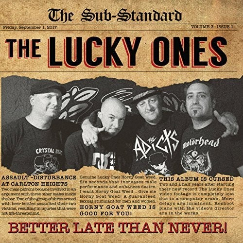 Lucky Ones - Better Late Than Never - Music CD