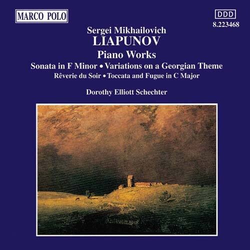 Liapunov / Schechter - Variations On A Georgian Theme - Music CD
