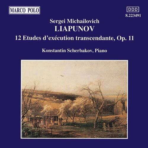 Liapunov / Konstantin Scherbakov - 12 Etudes - Music CD