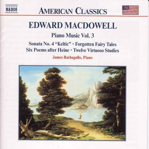 Macdowell / Barbagallo - Piano Music 3 - Music CD
