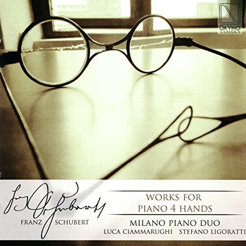 Schubert / Milano Piano Duo - Schubert: Works For Piano 4 Hands - Music CD