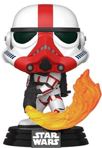 Funko Pop! Star Wars: - Mandalorian - Incinerator Stormtrooper - Collectibles
