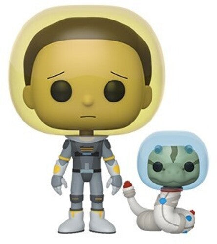 Pop Animation Rick & Morty - Pop Rick & Morty Space Suit Morty With Snake - Collectibles