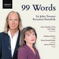 Tavener / Barley / Digby - 99 Words - Music CD