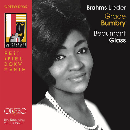 Brahms / Bumbry / Glass - Brahms Lieder - Music CD
