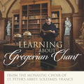 Monastic Choir Of Solesmes / Claire - Learning About Gregorian Chant - Music CD
