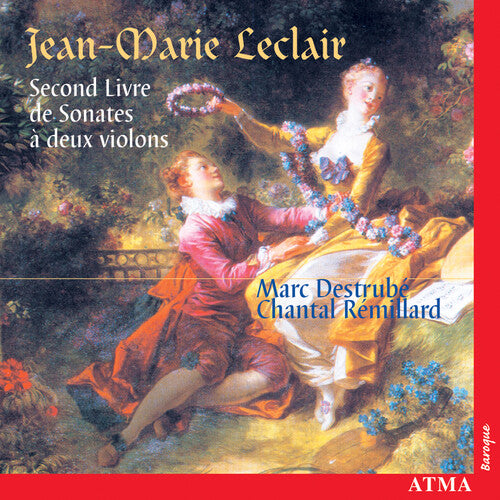Leclair / Destrube / Remillard - Second Book Of Sonatas For 2 Violins - Music CD