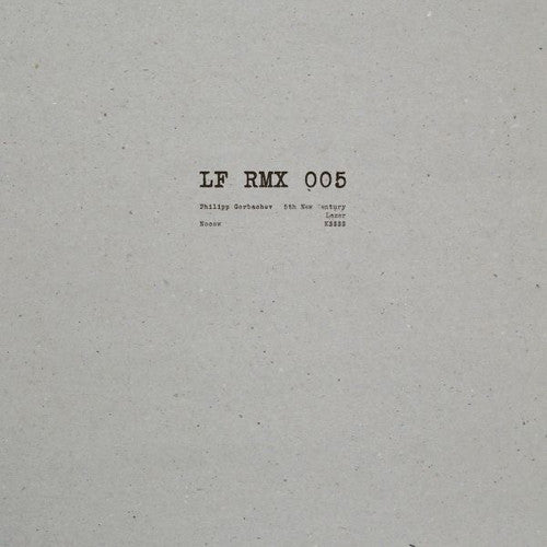 Gorbachev,philipp - Lf Rmx 005 - Vinyl Record