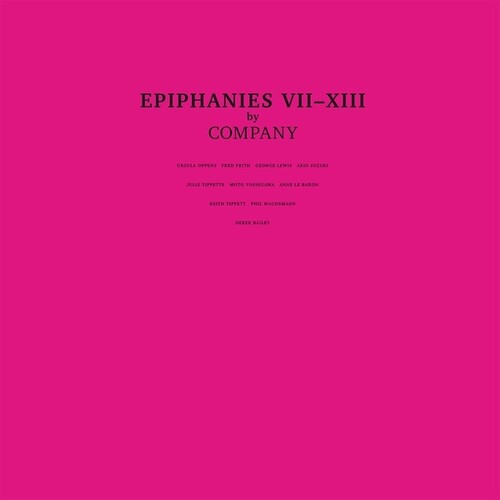 Company - Epiphanies Vii-xiii - Vinyl Record