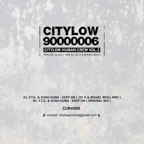 F.t.g. / Kuma,siyah - Keep On - Vinyl Record
