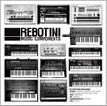 Arnaud Rebotini - Music Components (2LP/1-White & 2-Black Vinyl)