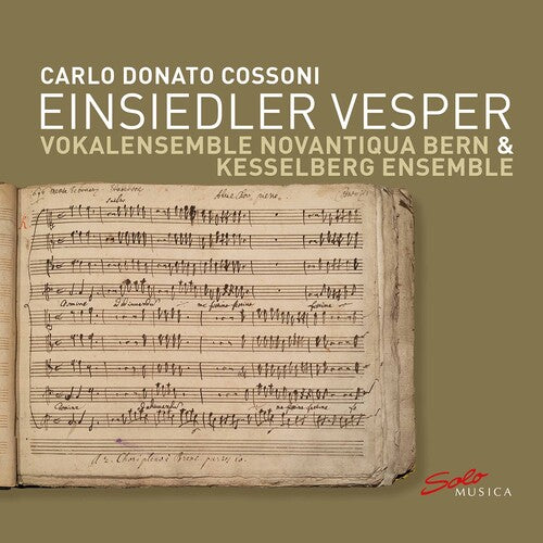 Cossoni / Kesselberg Ensemble - Einsiedler Vesper - Music CD