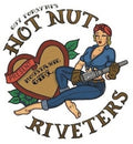 Hot Nut Riveters - Moustache Girl - Music CD