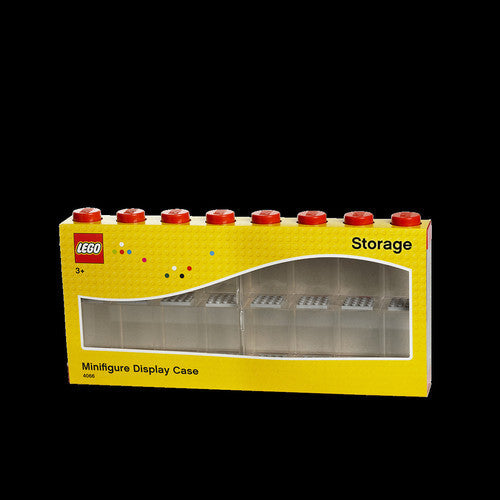 Room Copenhagen - Lego Minifigure Display Case 16 Bright Red - Collectibles