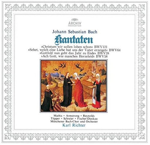 Bach / Richter,karl - Bach: Cantatas Bwv 121/64/28/58 - Music CD