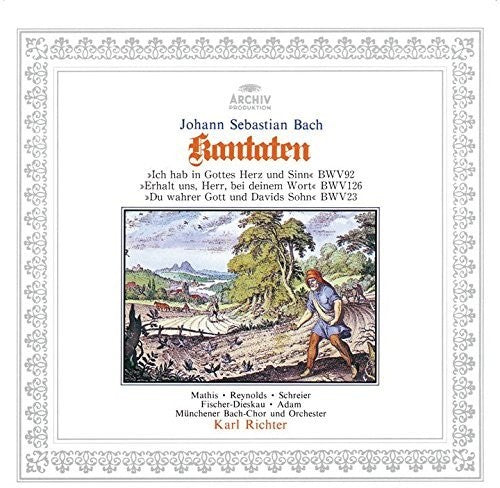 Bach / Richter,karl - Bach: Cantatas Bwv 92/126/23 - Music CD