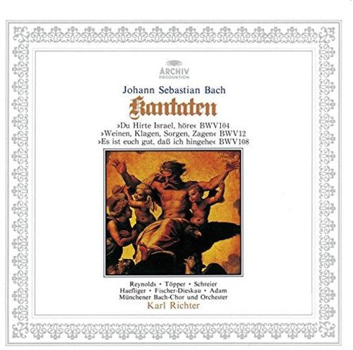Bach / Richter,karl - Bach: Cantatas Bwv 104/12/108 - Music CD