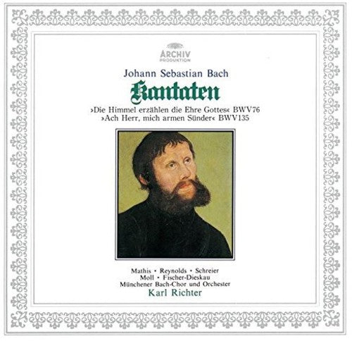 Bach / Richter,karl - Bach: Cantatas Bwv 76/135 - Music CD