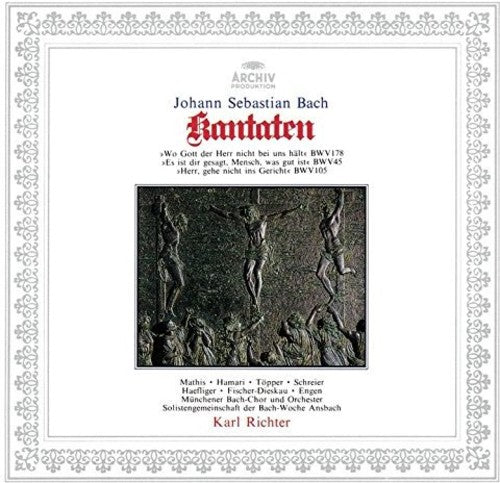 Bach / Richter,karl - Bach: Kantate Bwv 178/45/105 - Music CD