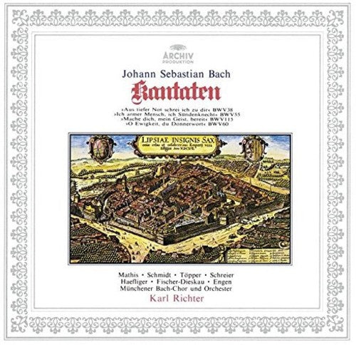 Bach / Richter,karl - Bach: Cantatas Bwv 38/55/115/60 - Music CD
