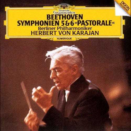 Beethoven / Karajan,herbert Von - Beethoven: Symphonies 5 & 6 - Music CD